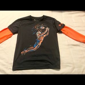 Boys long sleeve Under Armour shirt